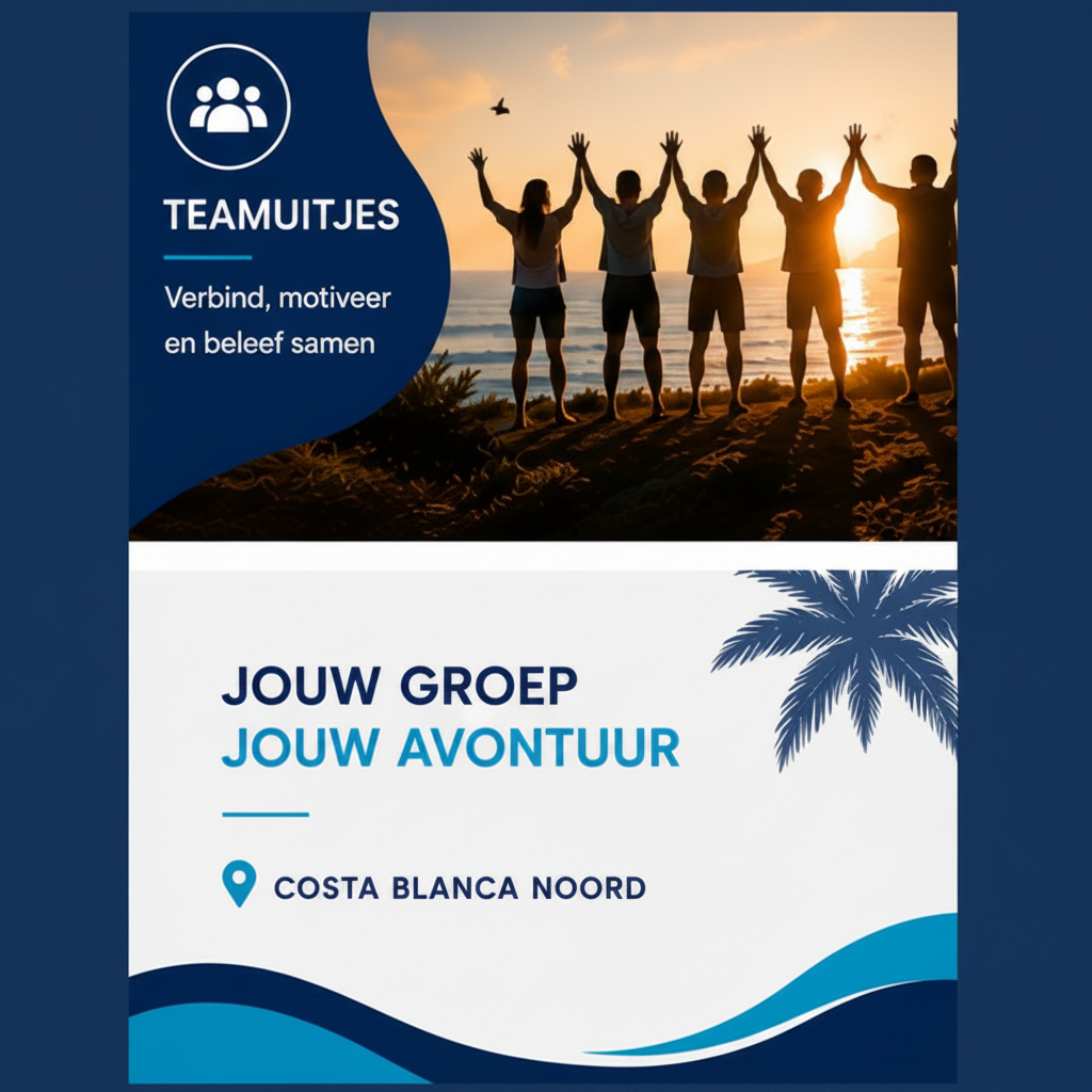 3-daags Team building event op Maat v.a €599 pp